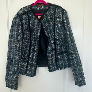 Tweed crop jacket